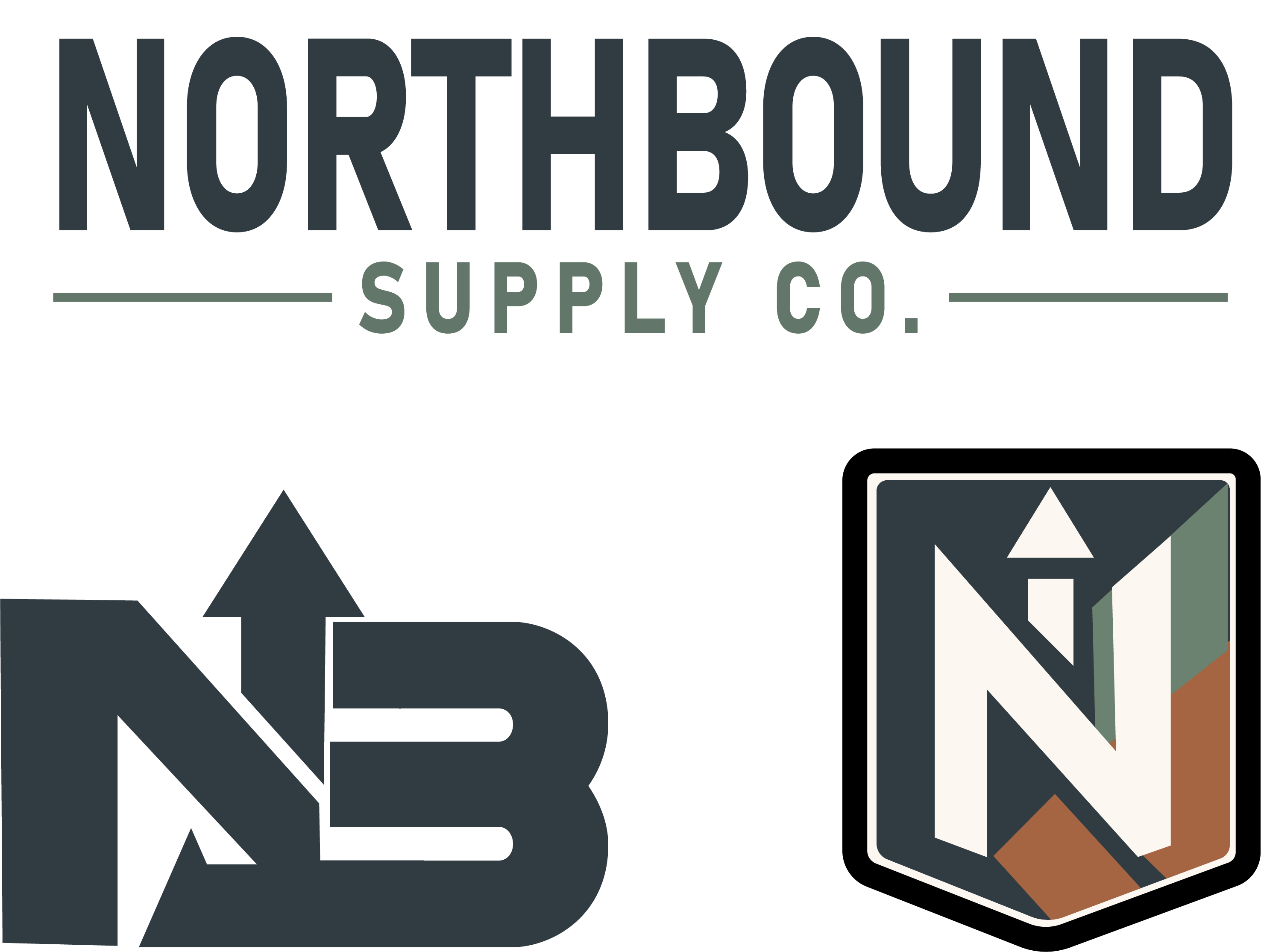 Northbound transport and logistics logo